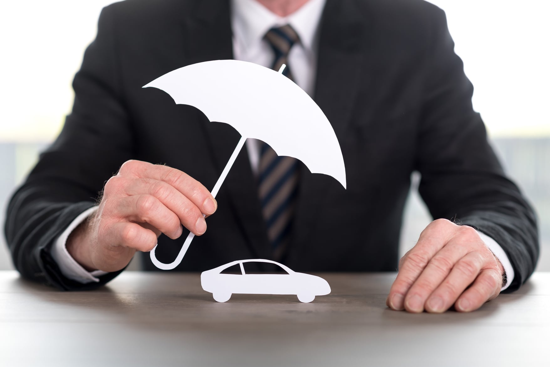 Concept of insured car
